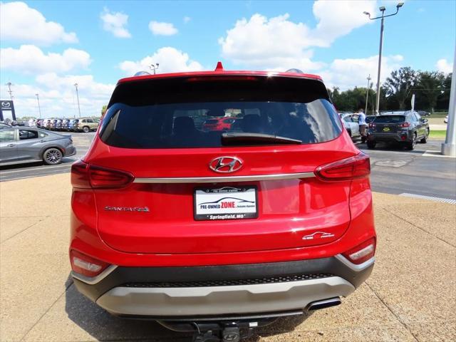 2020 hyundai santa fe sel 2.4