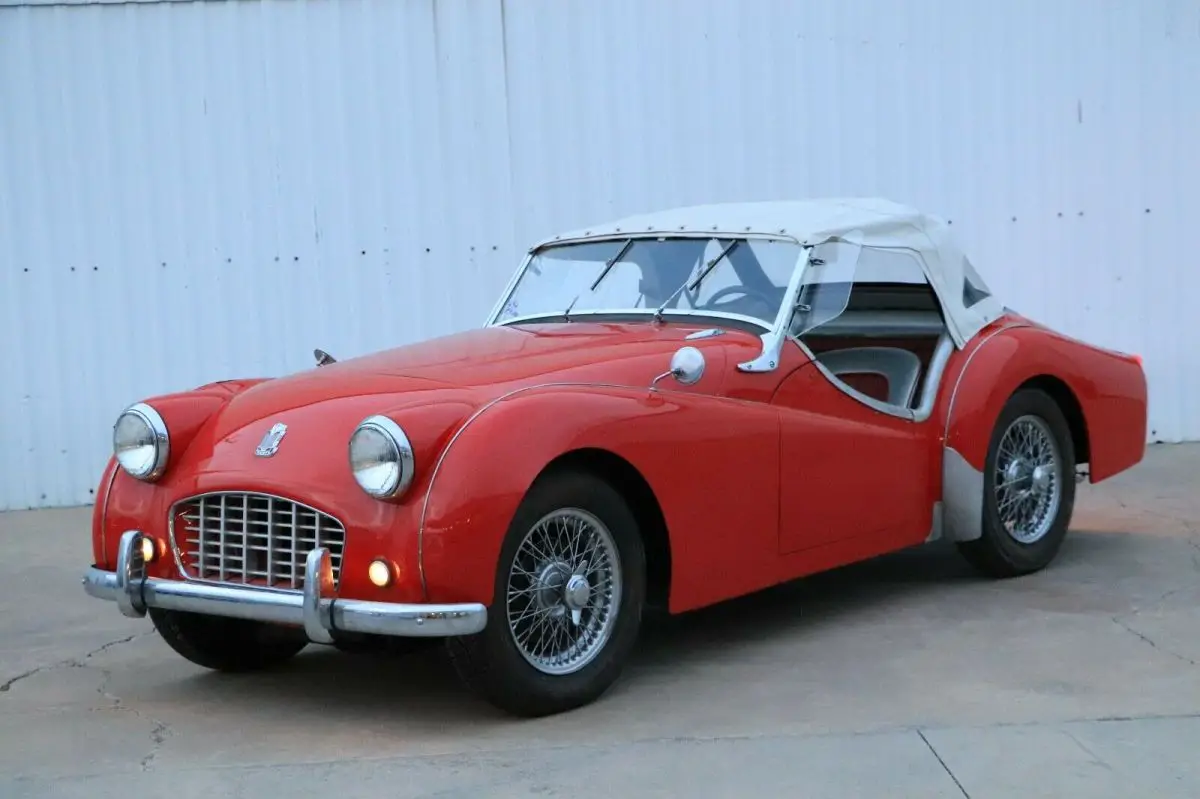 1956 triumph tr3 small mouth