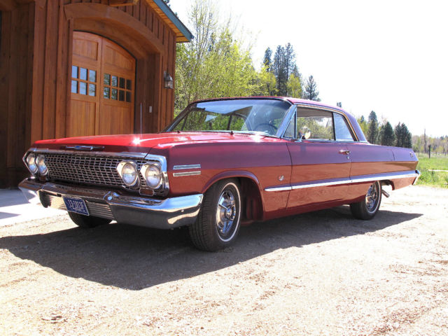 1963 chevrolet impala ss super sport 327 4 speed restored