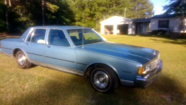 1985 chevrolet caprice classic 5.0l (305)