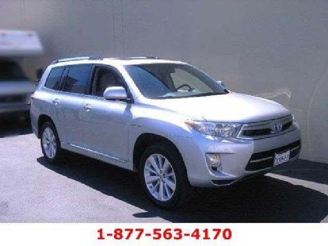 2013 toyota highlander hybrid limited awd..certified..one owner in san rafael, ca