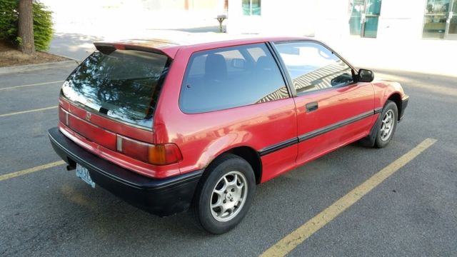 1989 honda civic ef w/ ac 10,832 miles