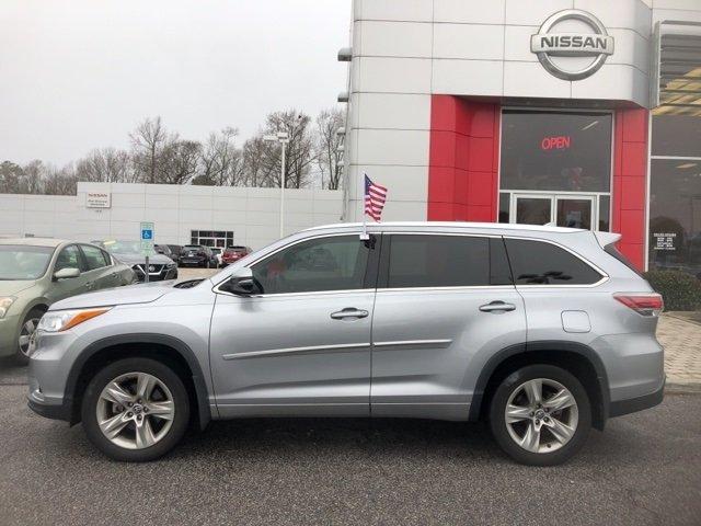 used 2016 toyota highlander limited chesapeake, va 23320 for sale in chesapeake, virginia