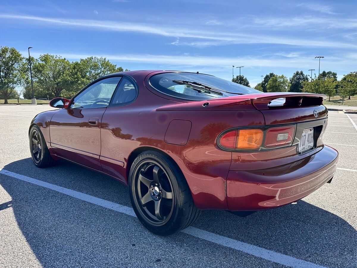 1992 toyota celica hatchback red