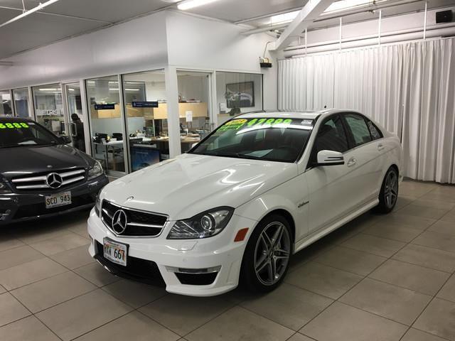2013 mercedes-benz c-class c 63 amg c 63 amg 4dr sedan for sale in honolulu, hawaii