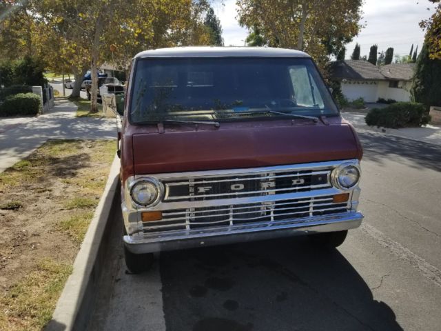1974 ford e100 gypsy van