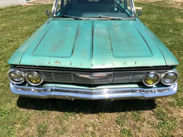 1961 chevrolet parkwood wagon - rare - 5k miles on fresh build!