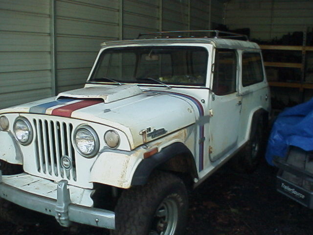 1971 hurst jeepster commando with all build tags and emblems