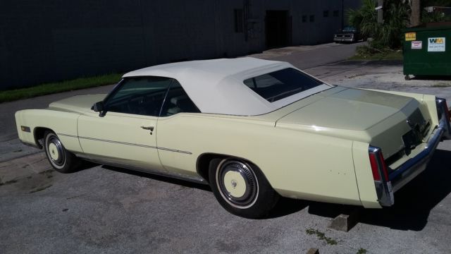 1975 cadillac eldorado convertible absolute auction no reserve