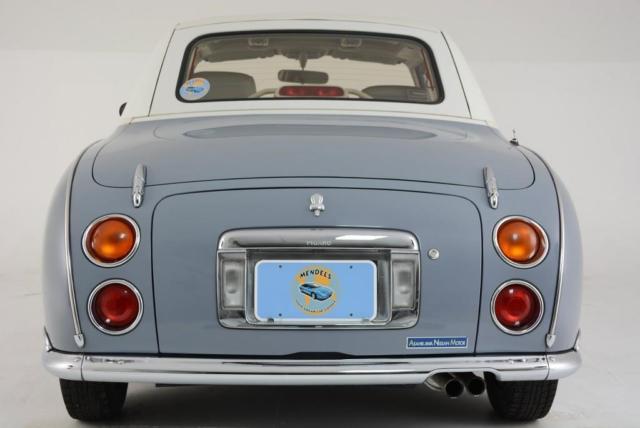 1991 nissan figaro 35,500 miles brush lapis grey convertible coupe 1.0 automati