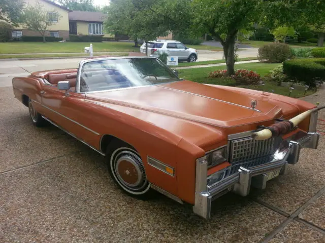 1975 cadillac eldorado convertible -hagerty valuation in #4 condition is $10,300