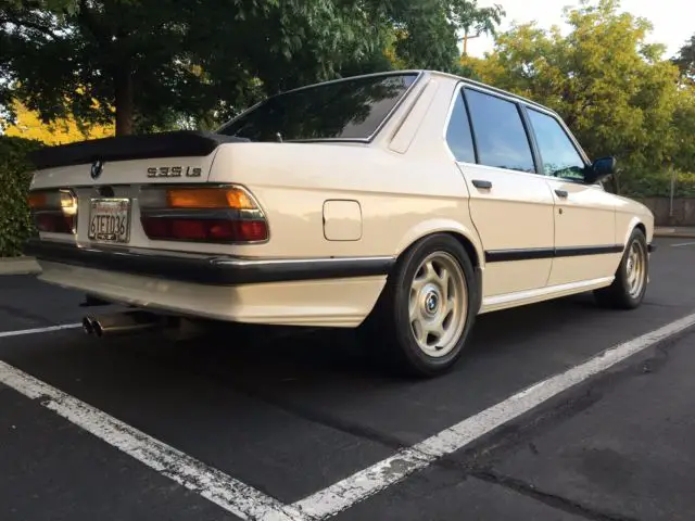 1987 bmw 535is e28 3.5l 5spd manual euro converted alpine cardinal