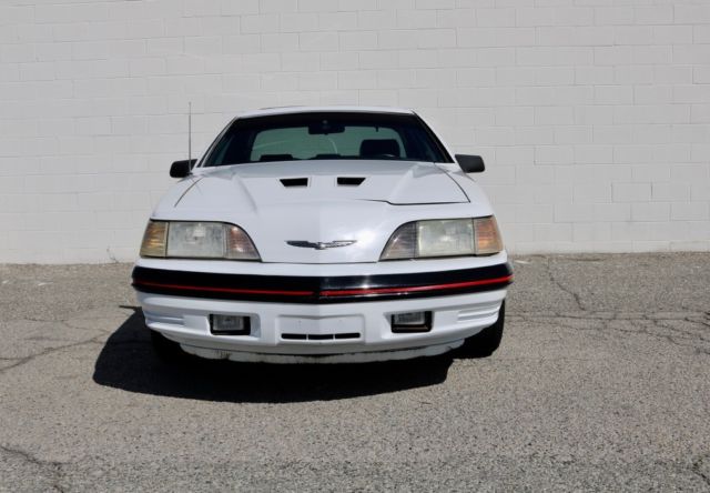 1988 ford thunderbird turbo coupe-rare barn find-xtra clean-low miles-no reserve