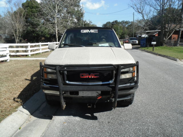 1994 gmc yukon 2 door 4x4 diesel rhino lined