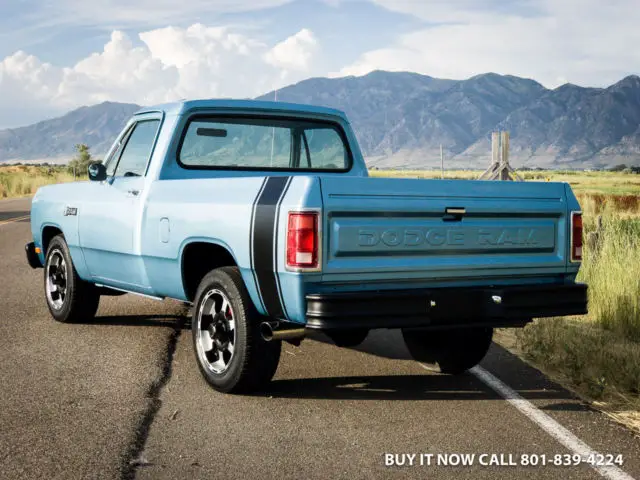 1986 dodge d100 ram, short bed 2wd, 5-speed, one owner shop truck, all original
