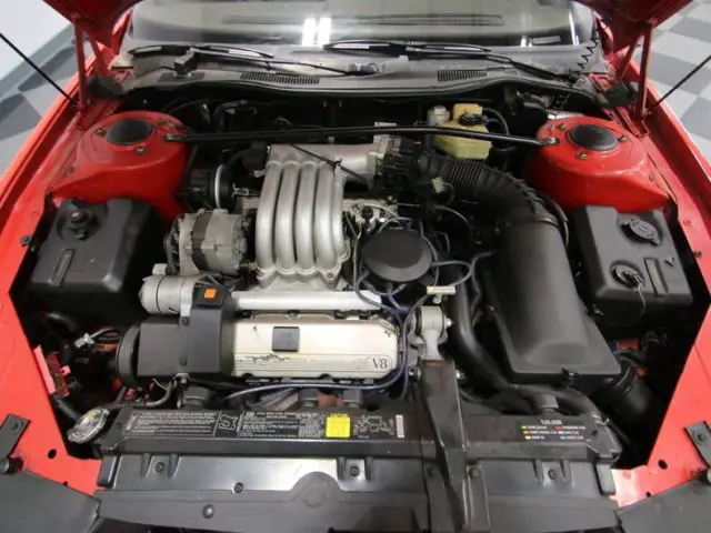 1990 cadillac allante 167008 miles red convertible 4.5 liter v8 4 speed automat