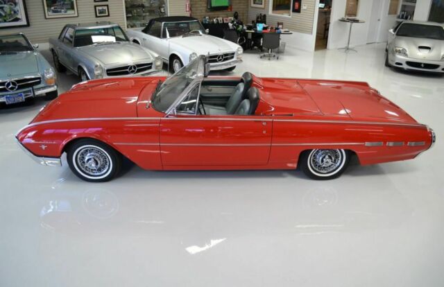 1962 ford thunderbird 56737 miles red automatic