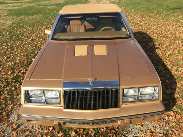 1985 chrysler lebaron town & country mark cross edition convertible 1 of 595