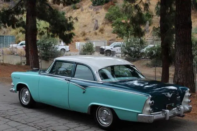 1955 dodge coronet 3 tone green 59206 miles green 2 door coupe 270 v8 automatic