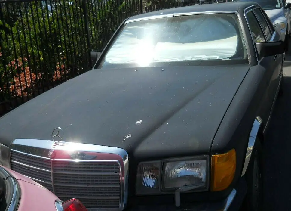 1988 mercedes benz 560sel, leather seats, runs but needs some work