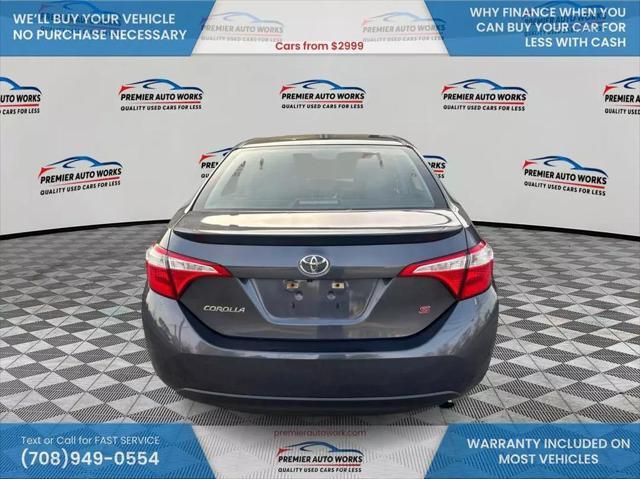 2016 toyota corolla s plus