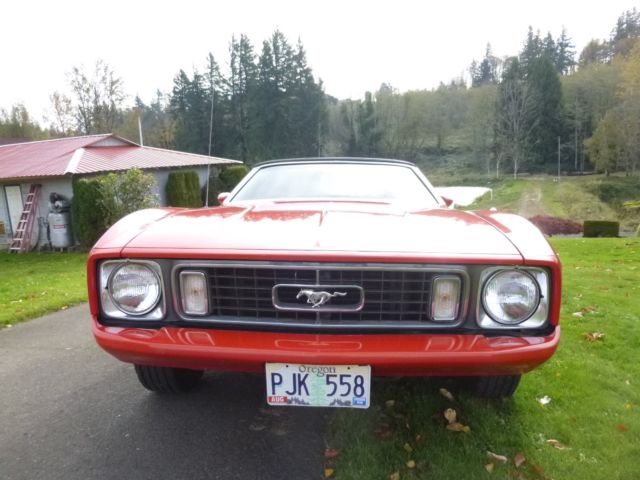 1973 mustang convertible -- 75,000 mile survivor