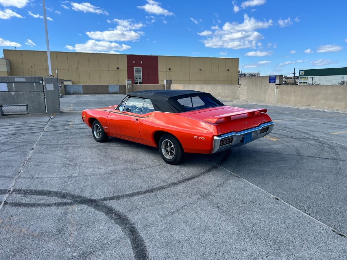 1968 pontiac gto "the judge" convertible