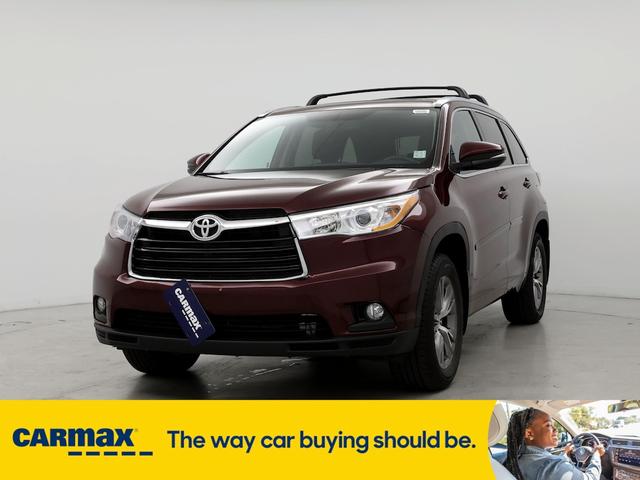 2015 toyota highlander xle