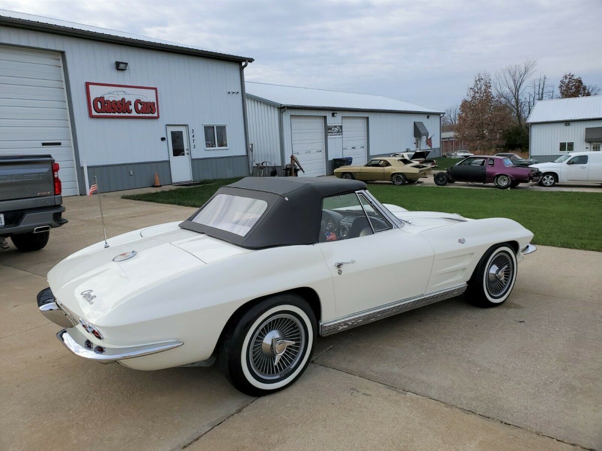 1963 corvette roadster l76 340hp 4 speed nice restoration