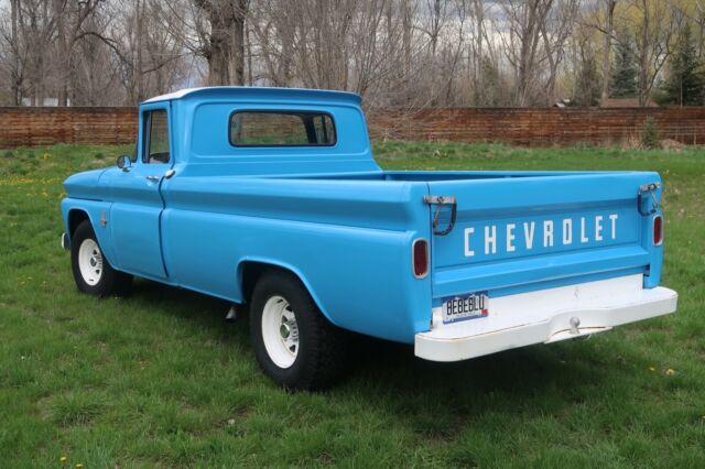 1963 chevy c10 pickup truck in brigade blue and white, low reserve price