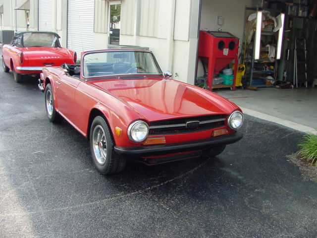 1973 triumph tr-6 recent major refurbishment
