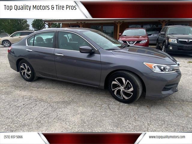 2016 honda accord lx 4dr sedan cvt