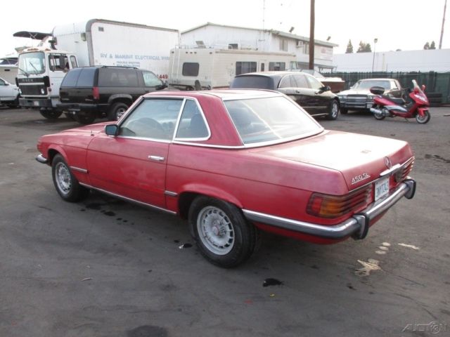 1973 mercedes-benz 540sl 2-door coupe 8-cylinder automatic gas no reserve