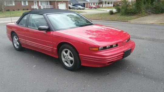 1994 oldsmobile cutlass supreme convertible -- sharp car