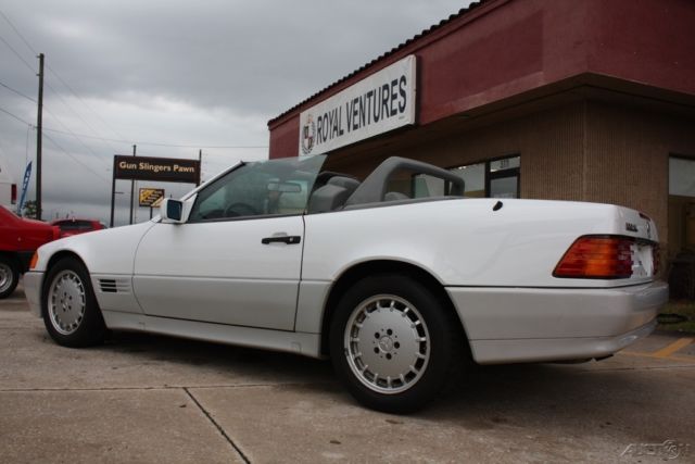 1991 mercedes benz 300sl convertible r129 low miles original florida no reserve!