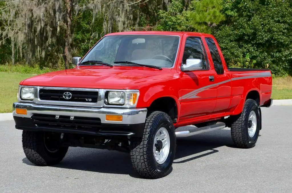1992 toyota pickup xtra cab sr5 v6 4x4 5-speed manual 3vz-e hilux tacoma reserve