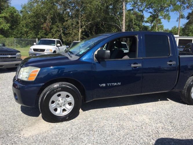 used 2007 nissan titan 2wd crew cab xe houma, la 70360 for sale in allemand, louisiana