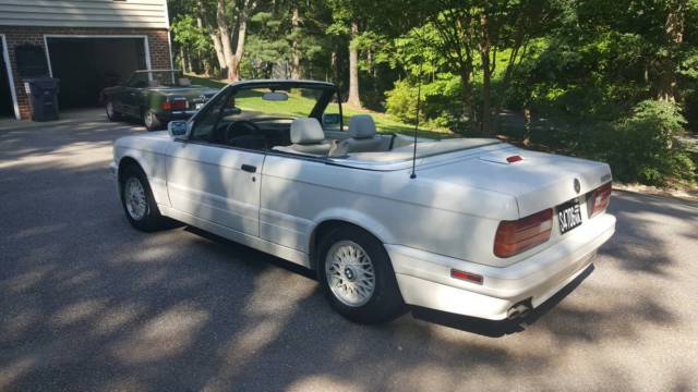 1992 bmw e30 325ic convertible mtech/mtecnic package #2oem white wheels 5 speed