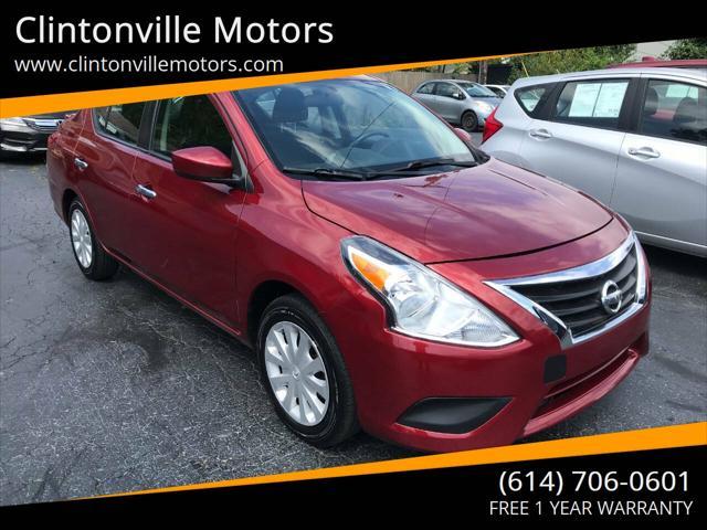 2019 nissan versa 1.6 sv