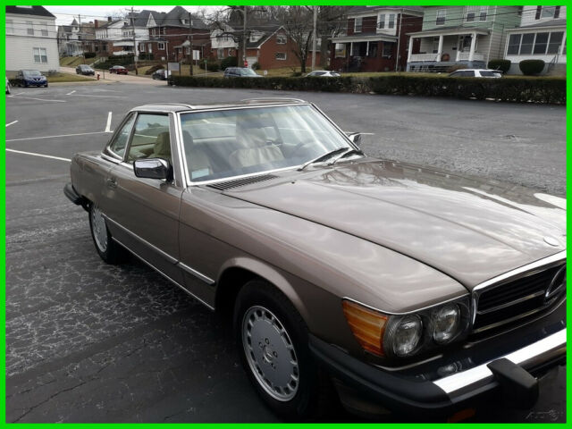 1987 mercedes benz sl560 2 dr convertible v8 16v automatic 83,000 mi 2 roofs