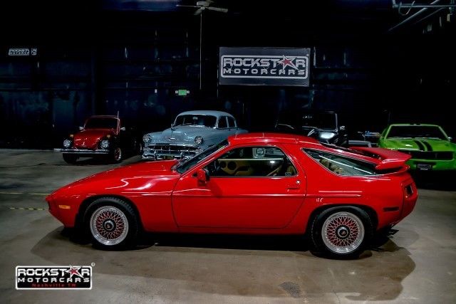 1985 porsche 928 s 67750 miles red 5.0l v8 dohc 32v select