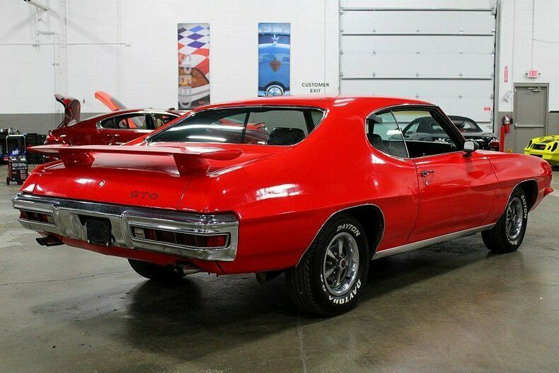 1971 pontiac gto 27586 miles red 400ci v8 automatic