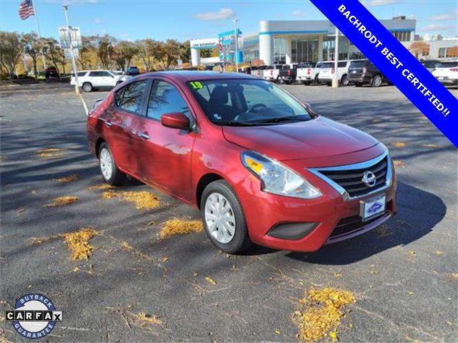 used 2019 nissan versa sedan 1.6 sv