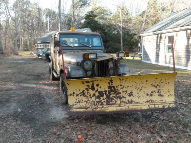 1984 jeep cj7 with snow plow