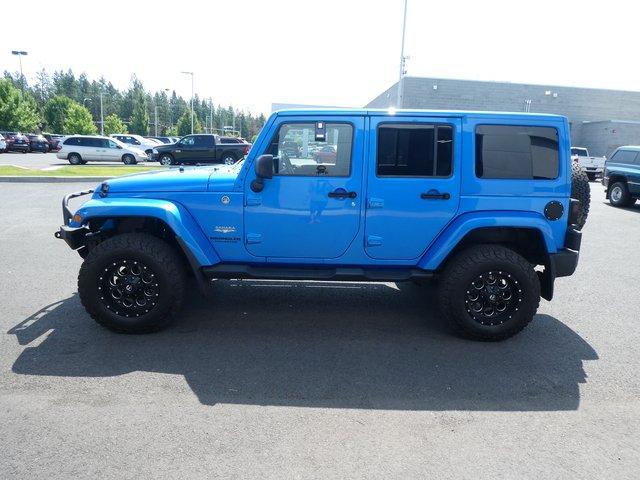 used 2014 jeep wrangler 4wd unlimited sahara spokane, wa 99218 for sale in spokane, washington