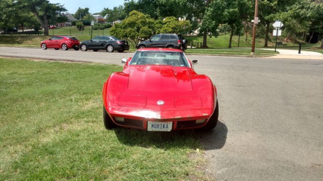 1972 corvette - lots of horsepower!!!
