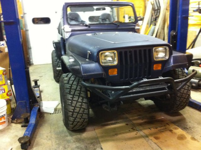 1987 jeep yj wrangler frame off resotration