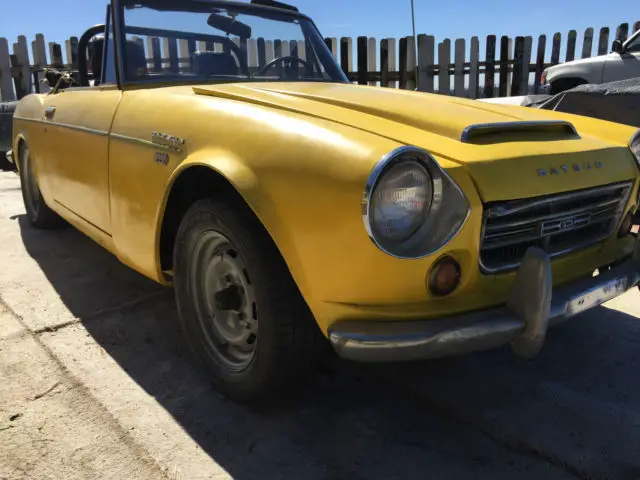 1968 datsun 2000 roadster, runs, drives, stops and starts - original condition