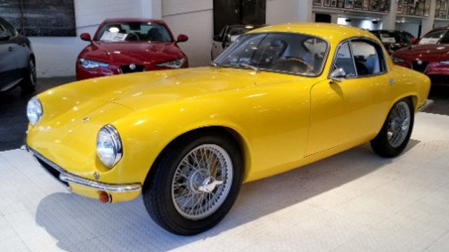 1960 lotus elite series 2 - yellow