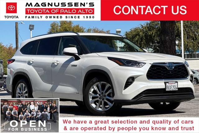 2021 toyota highlander hybrid limited